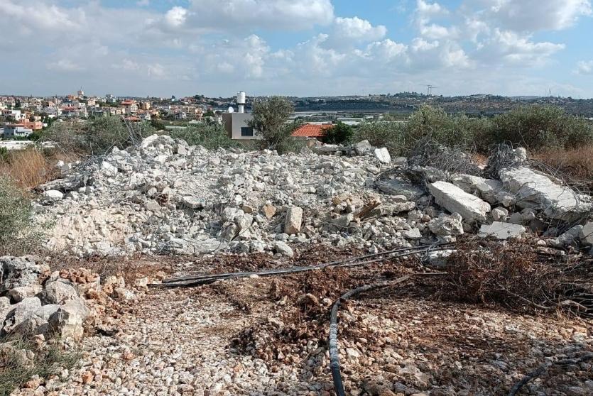 الهدم في عزون