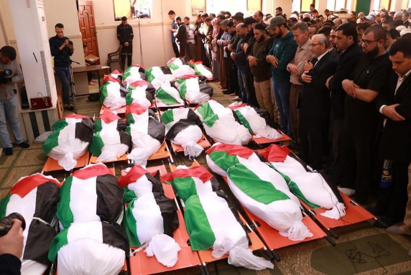 ضحايا حريق جباليا