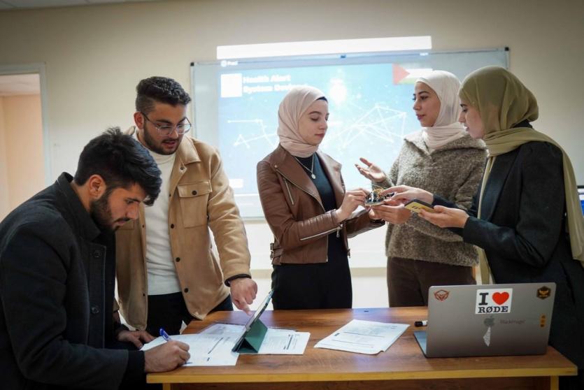 فريق جامعة بيرزيت