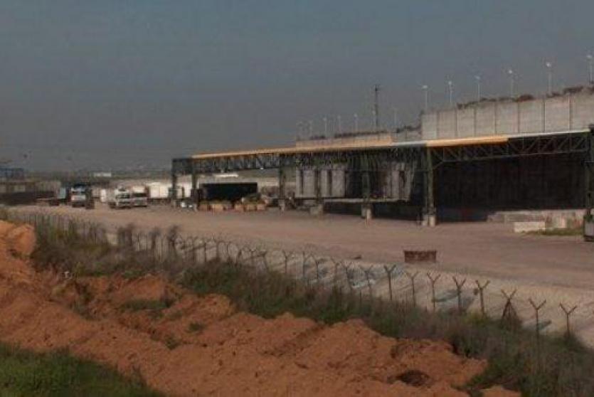  معبر كارني على الحدود الشرقية لغزة