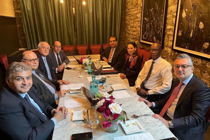 جانب من الاجتماعات مع الحكومة الكندية