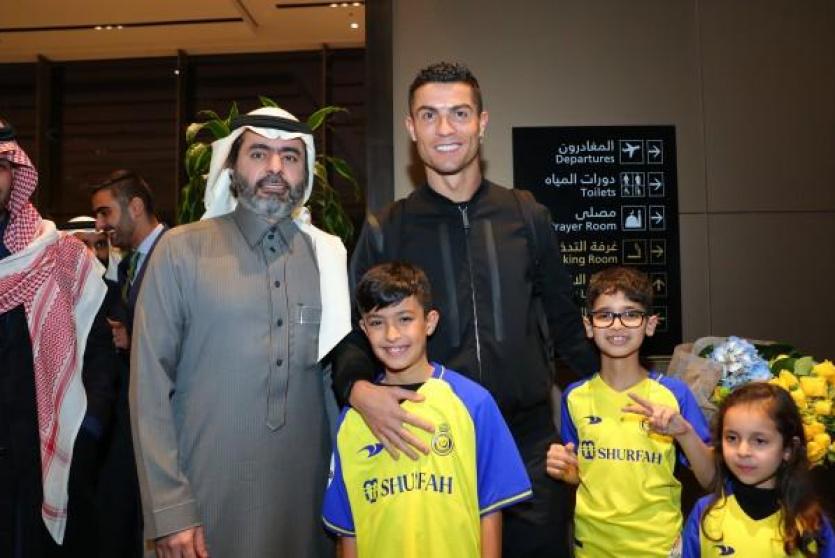 رونالدو في السعودية 