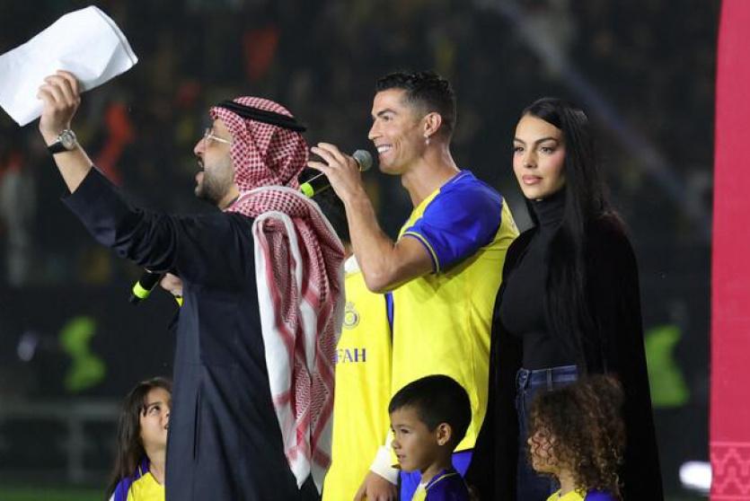 رونالدو في السعودية 