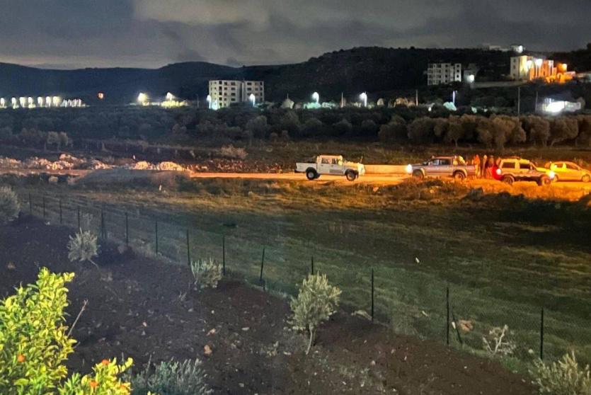 الأهالي يتصدون لمستوطنين حاولوا اقتحام بلدة ترمسعيا