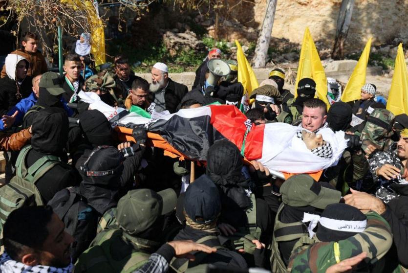 تشييع الشهيد مثقال ريان