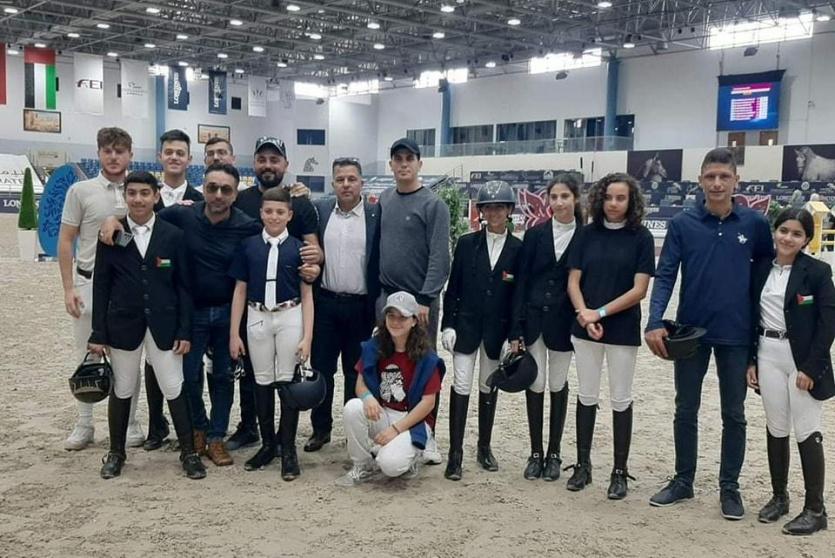 منتخب فروسية فلسطين