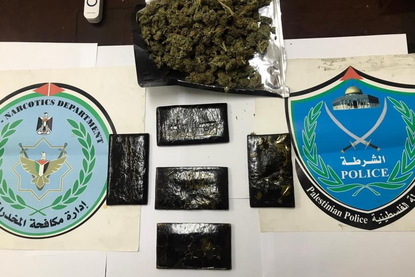 ضبط مواد مخدرة