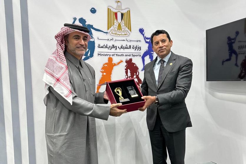 اللجنة العليا للمشاريع والإرث تشارك في معرض ومؤتمر "سبورتس إكسبو" بالقاهرة