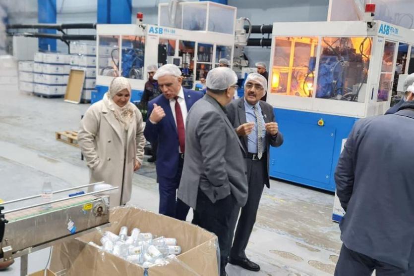 من زيارة الوفد الليبي