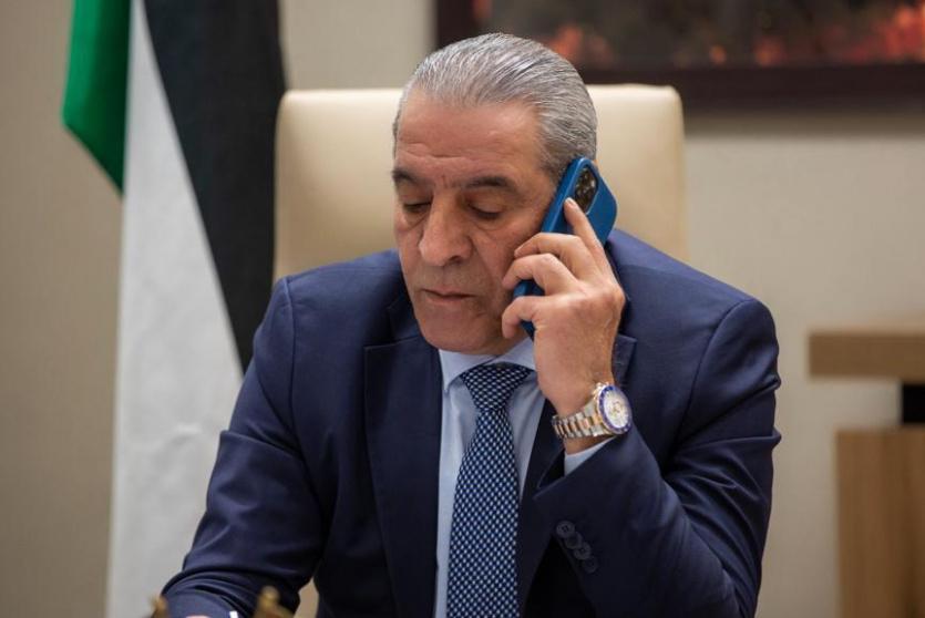 عضو اللجنة التنفيذية في منظمة التحرير حسين الشيخ 