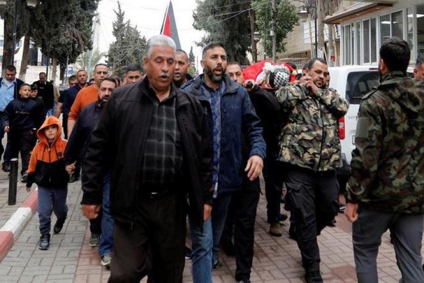 تشييع جثمان الشهيد طارق معالي