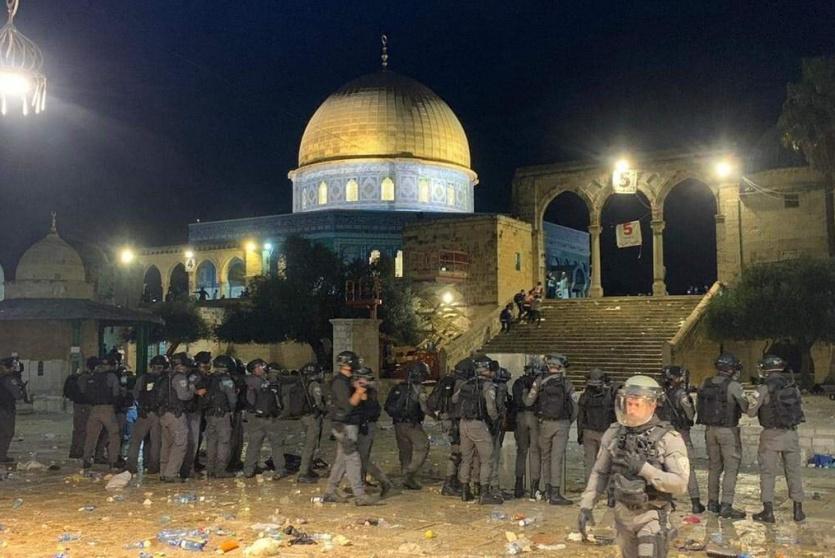 اقتحام قوات الاحتلال المسجد الأقصى - أرشيف