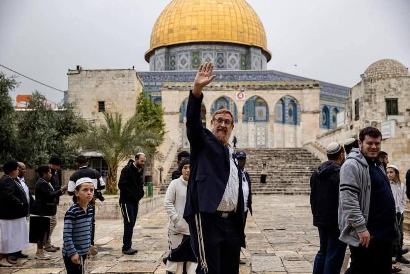 مستوطنون يقتحمون الأقصى - أرشيف