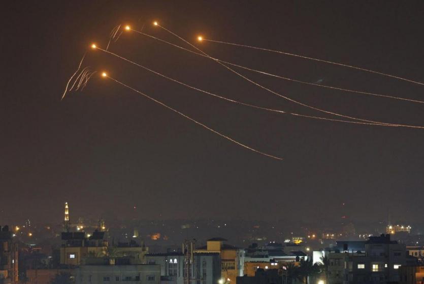 صواريخ غزة -أرشيف-