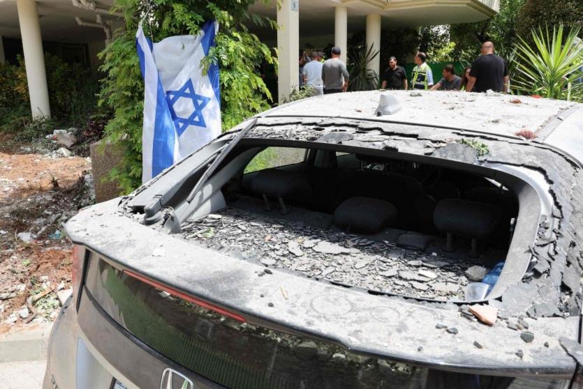 قصف تل أبيب