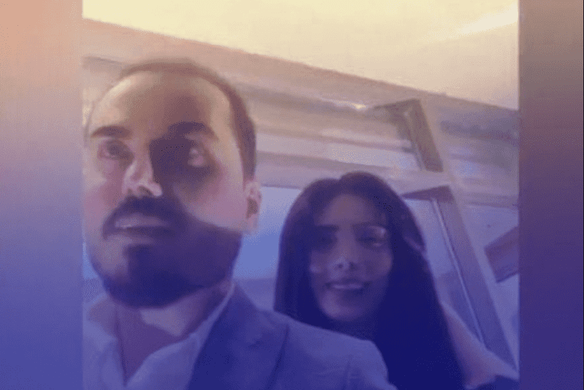 خطوبة حورية فرغلي والإعلامي نزار الفارس