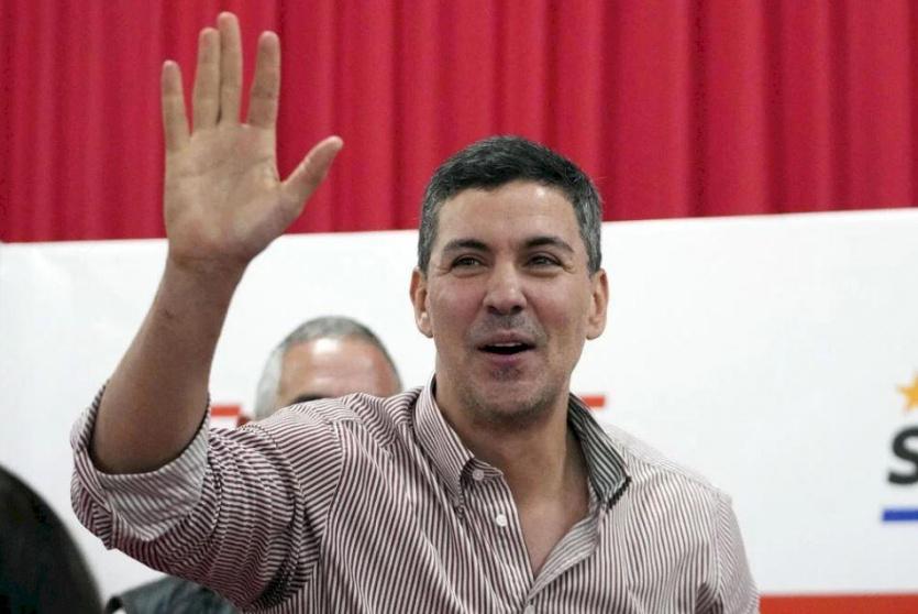 رئيس الباراغوي المنتخب حديثًا سانتياغو بينيا