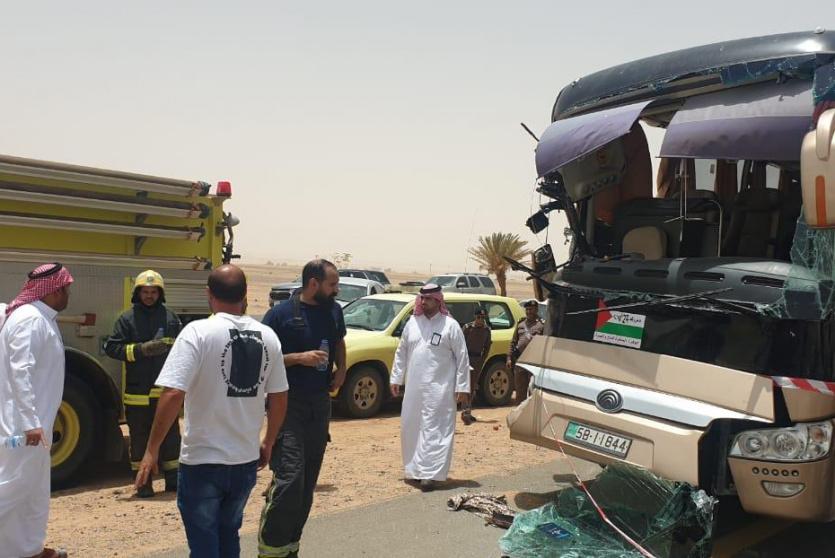 حادث سير في تبوك