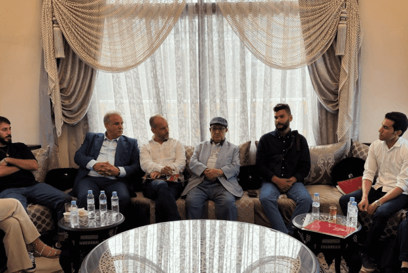 جانب من الزيارة