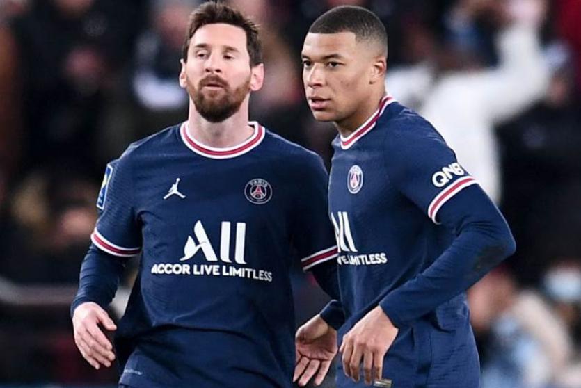 ليونيل ميسي وكيليان مبابي