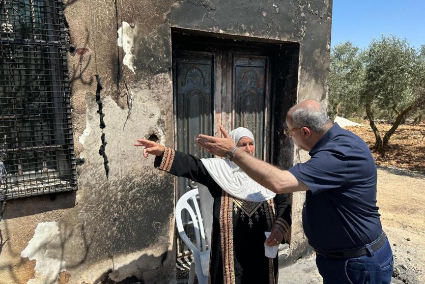  أحمد الطيبي يزور ترمسعيا