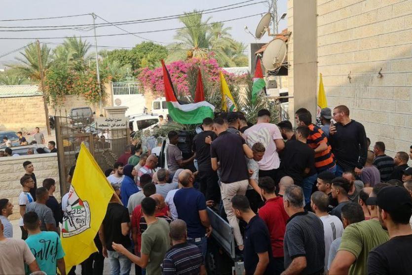 تشييع جثماني الشهيدين نجوم والولجي في أريحا