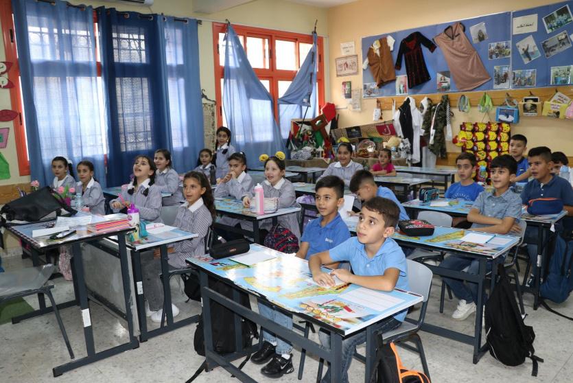 دوام مدرسة بالضفة