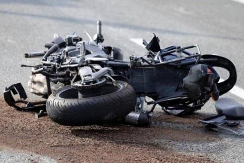 حادث دراجة نارية