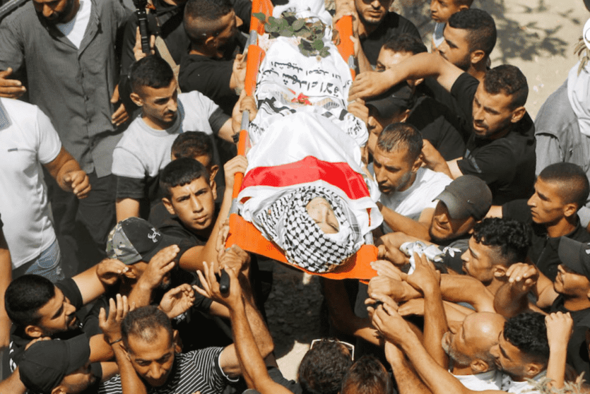 جنين تشيع جثمان الشهيد عز الدين كنعان