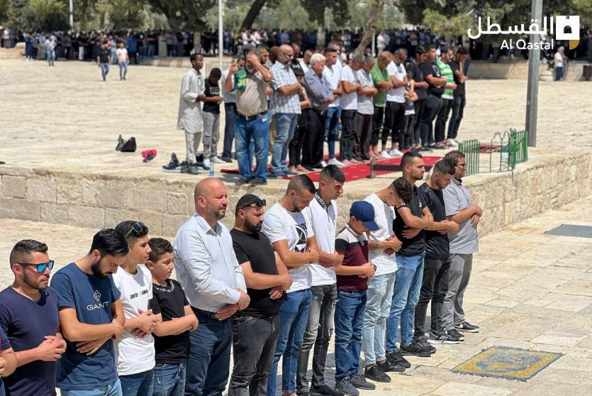 صلاة الجمعة في المسجد الأقصى اليوم
