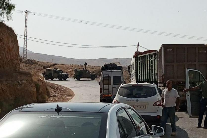 أزمة مركبات في الأغوار الشمالية