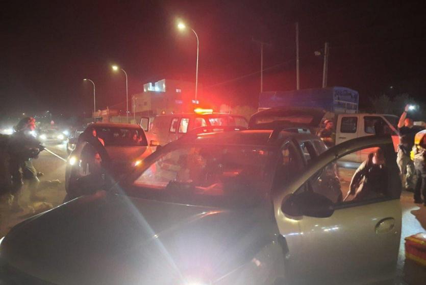 من مكان عملية إطلاق النار 