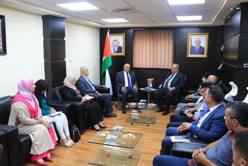 جانب من الزيارة التفقدية