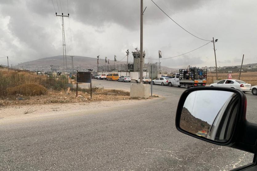 حواجز الاحتلال شرق نابلس