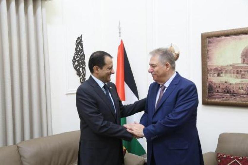 السفير دبور يستقبل سفير دولة قطر في لبنان