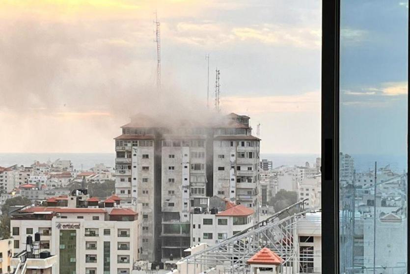 تدمير برج فلسطين