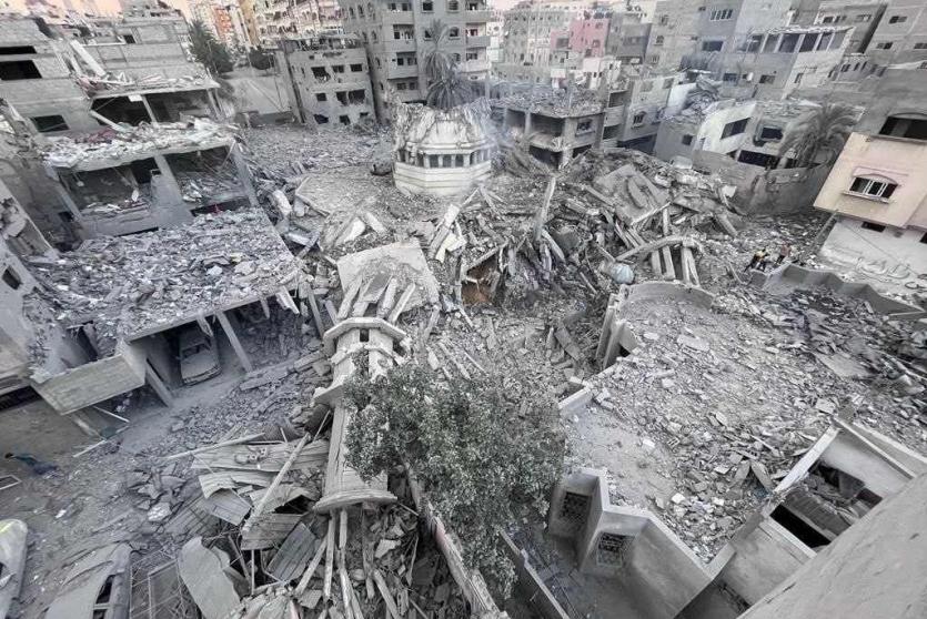 قصف اسرائيلي على غزة - ارشيف