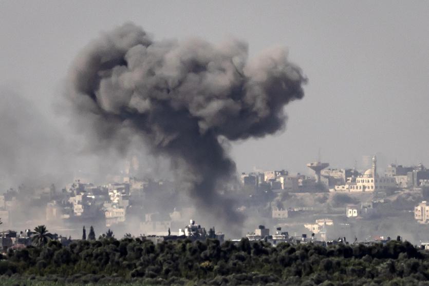 قصف اسرائيلي على غزة - ارشيف