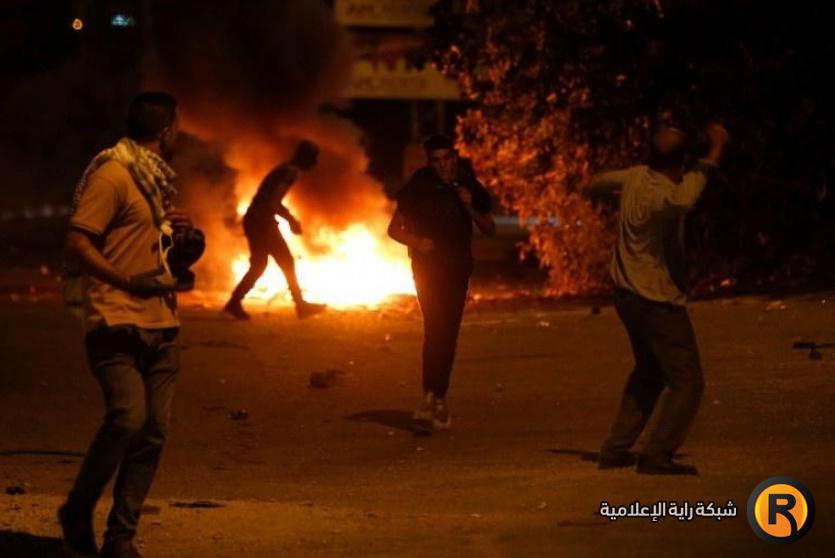 مواجهات مع قوات الاحتلال -أرشيف-