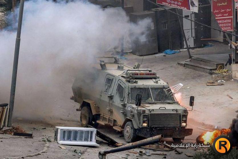 إصابات بالاختناق خلال اقتحام الاحتلال قبلان جنوب نابلس