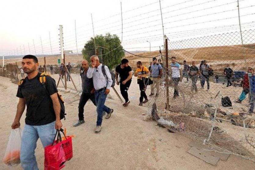 عمال فلسطينيين - ارشيف