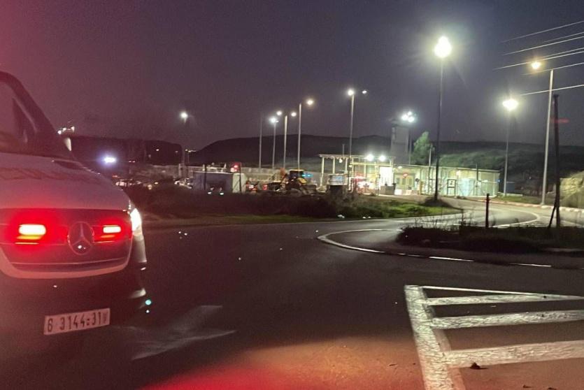 إصابة طفلة وشاب برصاص الاحتلال على حاجز بيت اكسا العسكري شمال غرب القدس المحتلة