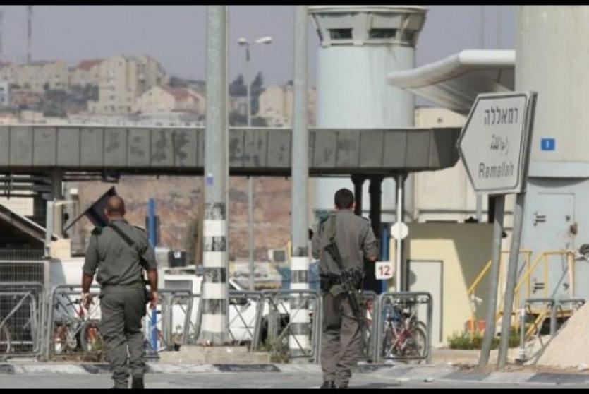 إصابة شاب برصاص الاحتلال عند حاجز قلنديا شمال القدس