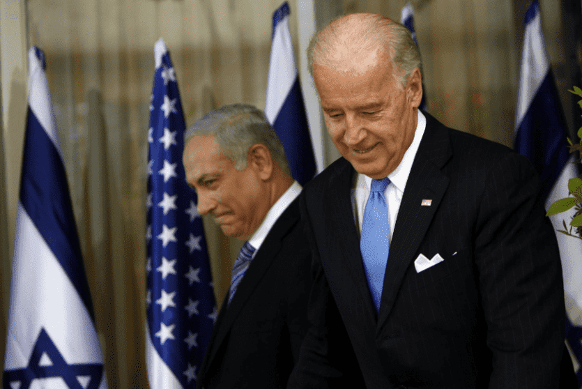 بايدن ونتنياهو - ارشيف