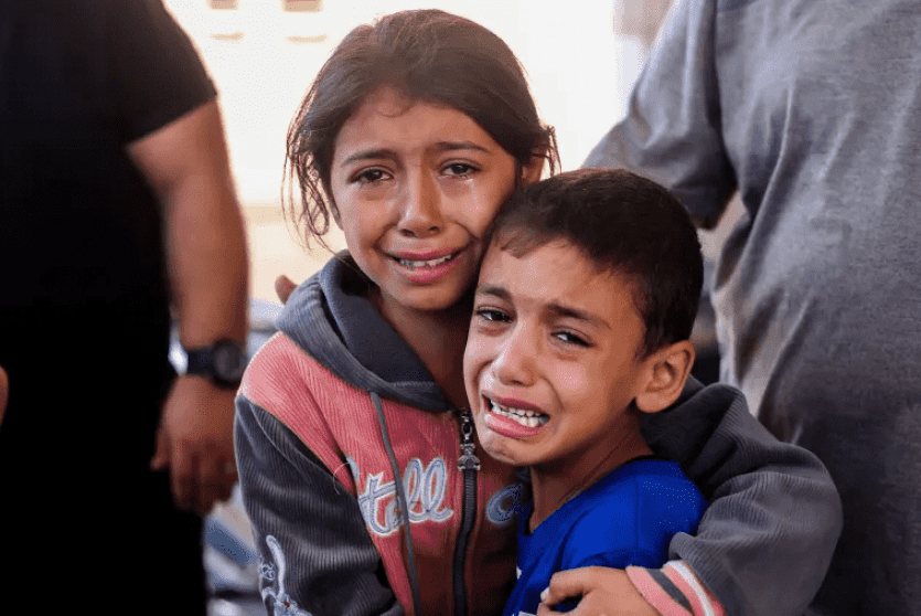 أطفال غزة في الحرب - ارشيفية