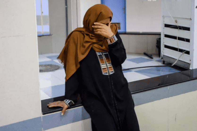 سيدة في غزة - ارشيفية