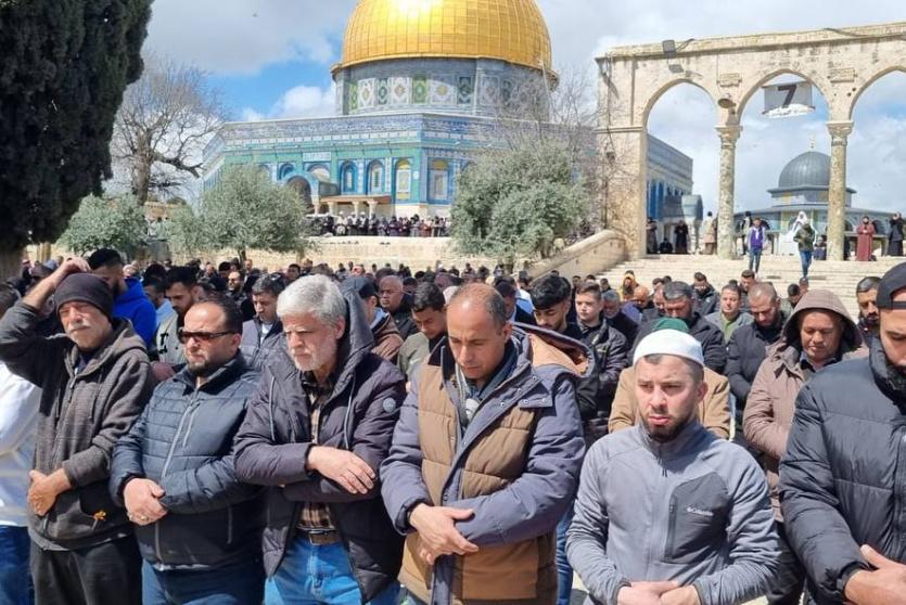 الصلاة في المسجد الأقصى اليوم