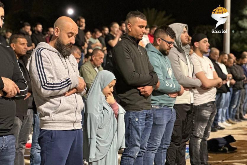 جانب من صلاة العشاء والتراويح