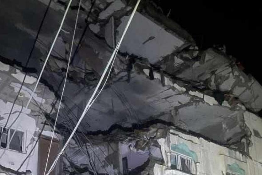 أحد المنازل المستهدفة