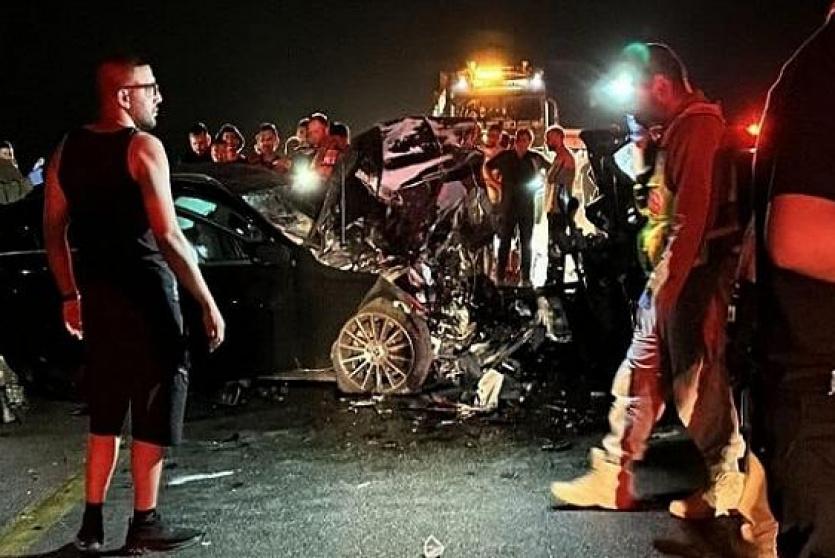 من مكان الحادث